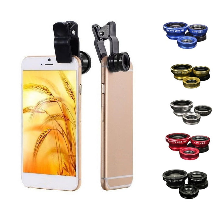 3 in 1 Universal Mobile Phone Lens - MWGadgetsStore 