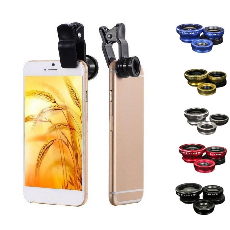 3 in 1 Universal Mobile Phone Lens - MWGadgetsStore 